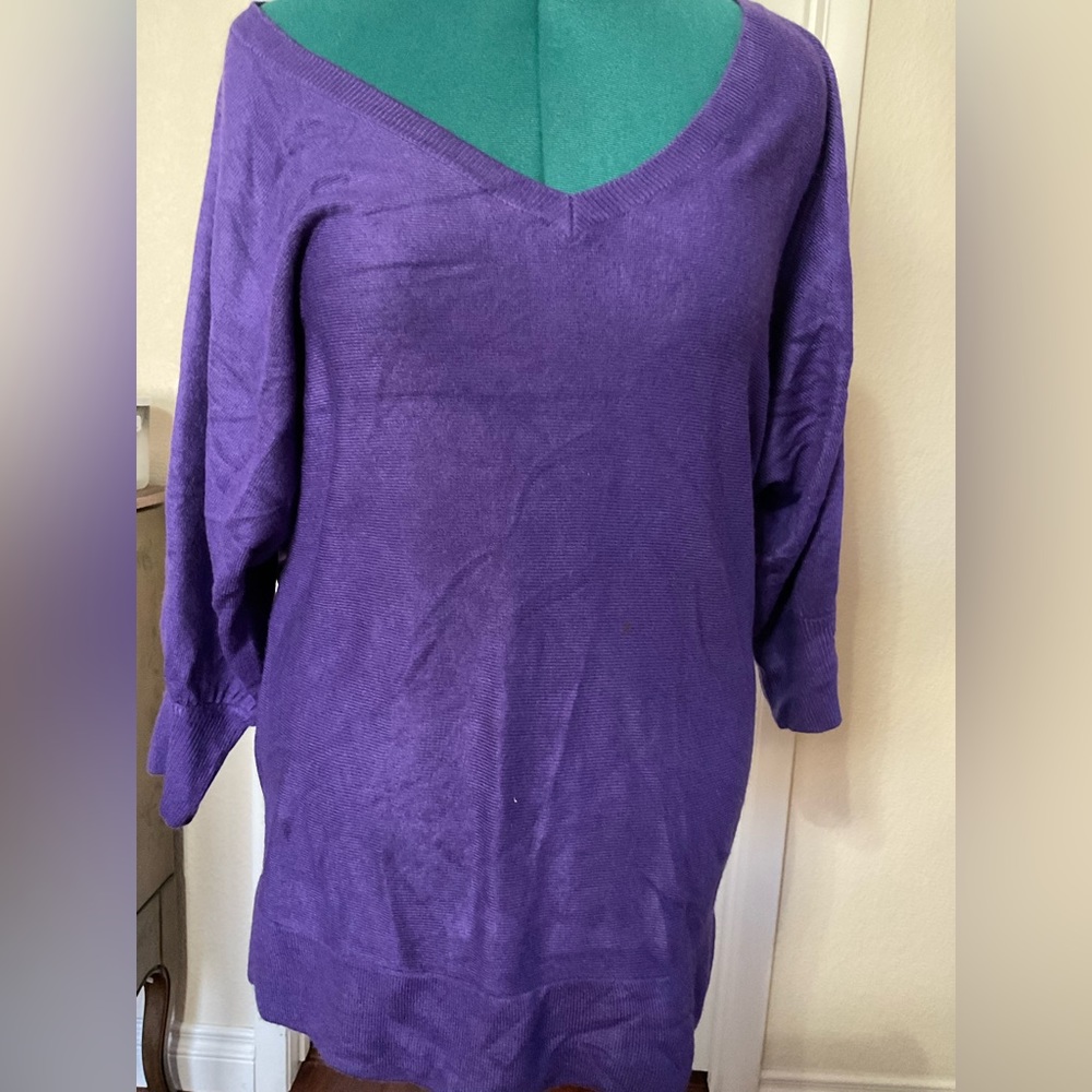 Never worn purple sweater